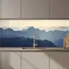 Landschap - Bergen - Groen - Natuur keuken achterwand 2 middel zz_3dshopping