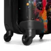 Astronaut omringd door graffiti NBS - Handbagage koffer - Kinderen Unisex middel -wiel