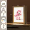 Unicorn - Meisjes - Kinderen - Eenhoorn - Roze Light Box met kabel klein -USP_NL