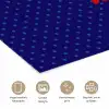 Yes fun - Rood - Blauw - Stippen poster papier klein -closeup_NL