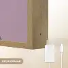 Papegaai - Koksmuts - Nieuwsgierig - Vogel Light Box met batterij (Wandlamp) middel -USP_websiteoplaadbaarNL