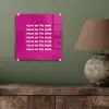 Focus on the good - Roze - wit plexiglas 5mm klein -sfeer3