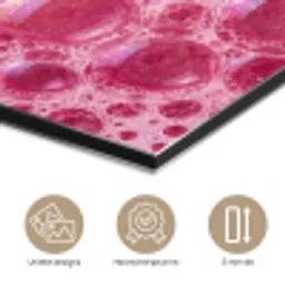 Roze - Schuim - Bubbels aluminium wit klein -closeup_NL