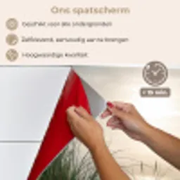 Zand - Gras - Zon keuken achterwand spatscherm klein -spatscherm_NL