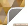 Geometrisch - Driehoek - Goud WCmat klein 1009 -USP_AntislipNL