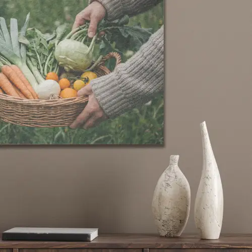 Veld - Groenten - Biologisch - Oogst PET vilt klein -sfeer6_closeup