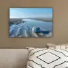 Strand - Schild - Water - Blauw canvas 2cm klein -sfeer3