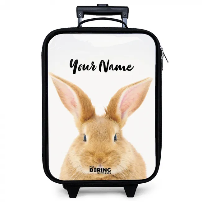 Snuffels met Tevreden Hoofd Kinderkoffer - Zwart klein -zzz_website3d