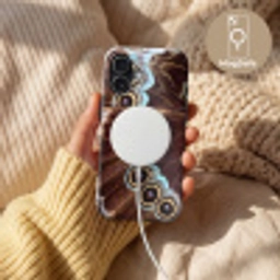 Vleugels - Vlinder - Blauw Toughcase MagSafe Apple iPhone 17 klein -USP_MagsafeV
