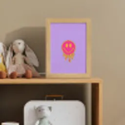 Smiley - Drip - Neon Light Box met kabel (Kinderlampje) klein -sfeer2_kind