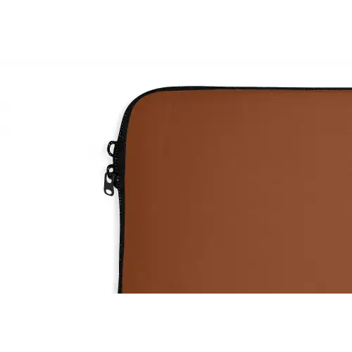 Terracotta - Bruin - Palet - Effen - Kleuren - Kleur laptophoes neopreen klein 279 -detail