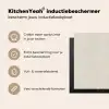 Zandkleurig - Modern - Egaal Inductie beschermer vinyl 3mm middel 274 -sfeer2