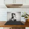 Golden retriever - Hond - Zonnebril - Gkas keuken achterwand spatscherm klein -sfeer2