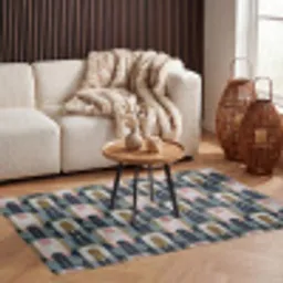 Geografisch - Modern - Kleurrijk Vloerkleed Rechthoek klein 1091 -atmosphere_sfeer2_global