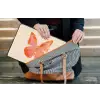 Vlinder - Minimalistisch - Roze laptophoes neopreen klein -tas