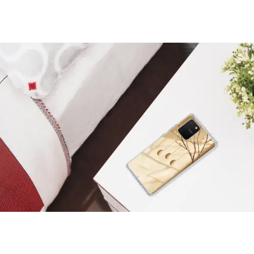 Beige - Paastak - Eieren Telefoonhoesje Samsung Galaxy S10 Lite klein -kamerS10Lite