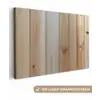 Hout - Planken - Licht canvas 2cm klein -3d