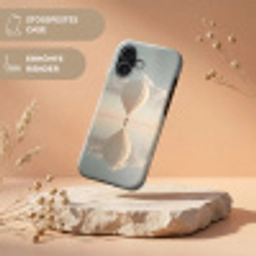 Luchtballon - Wolken - Water - Blauw Toughcase MagSafe Apple iPhone 17 klein -USP_RandenV_DE