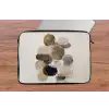 Ovaal - Kleurvlakken - Penseelstreken laptophoes neopreen klein -tafel