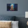 Kerstboom - Kerst - Abstract - Kleurrijk poster papier klein -sfeer2