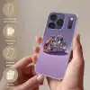 Edelstenen - Glitters - Paars - Kleurrijk Telefoonhoesje iPhone 17 Pro klein -sfeer3_NL