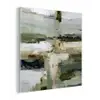 Penseelstreken - Groen - Abstract - Japandi plexiglas 5mm klein -z3d
