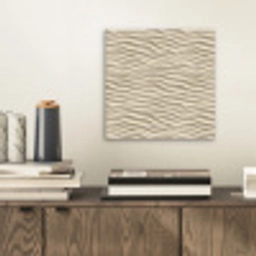 Zand - Golven - Beige aluminium wit klein 46 -sfeer1