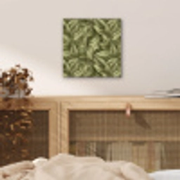 Bladeren - Modern - Groen aluminium wit klein 46 -sfeer3