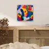 Vormen - Abstract - Stippels - Blauw plexiglas 5mm klein -sfeer4