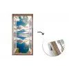 Doorkijk - Landschap - Bergen - Uitzicht - Raam fotobehang vinyl groot -3d