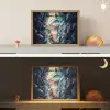 Dino - Jungle - Blauw Light Box met batterij (Wandlamp kind) middel -sfeer3_kind