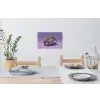 Edelstenen - Glitters - Paars - Kleurrijk Muursticker klein -eettafel