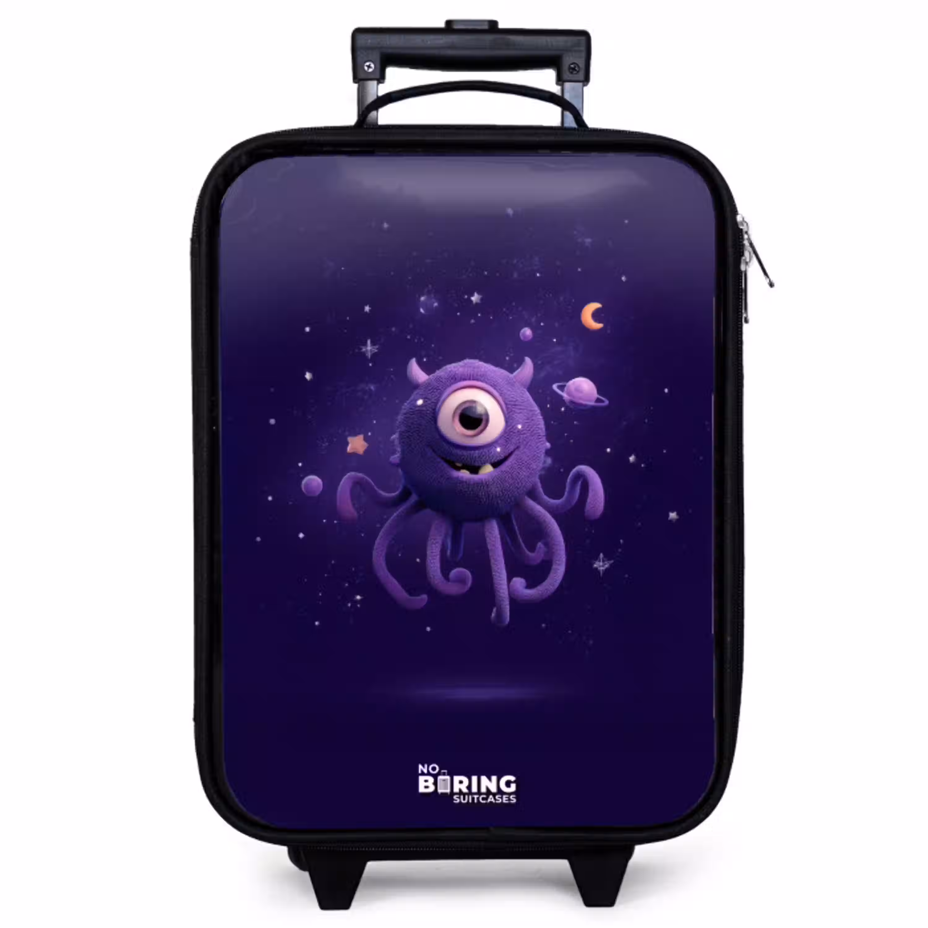 Kosmisch tentakelmonster Kinderkoffer - Zwart klein -zzz_website3d