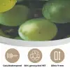 Druiven - Tros - Groen Akoestische PET Vilt - Rond klein -closeup_NL