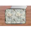 Botanisch - Zangvogel - Blauw laptophoes neopreen klein 279 -tafel