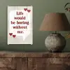 Quote - Tekstballon - Hartjes plexiglas 5mm klein -sfeer3