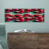 Aardbeien - Rood - Groen - Kroontjes canvas 2cm klein 828 -sfeer4