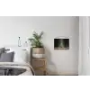 Kerstboom - Bos - Sneeuw - meerkleurig textielposter latten blank klein -woonkamer