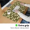 Vis - Patroon - Groen Muismat XXL klein 681 -sfeer3