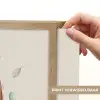 Veer - Bohemian - Boho - Pastel kleuren Light Box met batterij (Wandlamp kind) middel -USP_websiteprintNL