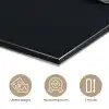 Lepel - Zilver - Metaal aluminium wit klein -closeup_NL