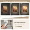 Zonnebloemen - Zonsondergang - Landschap Light Box met kabel (Tafellamp) klein -USP_dimbaarNL