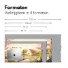 Schapen - Huisje - Platteland Muismat XXL klein -sfeer5