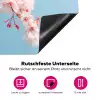 Takken - Bloesems - Roze Inductie beschermer vinyl 3mm klein -zzzzzzz-lf-onderkant