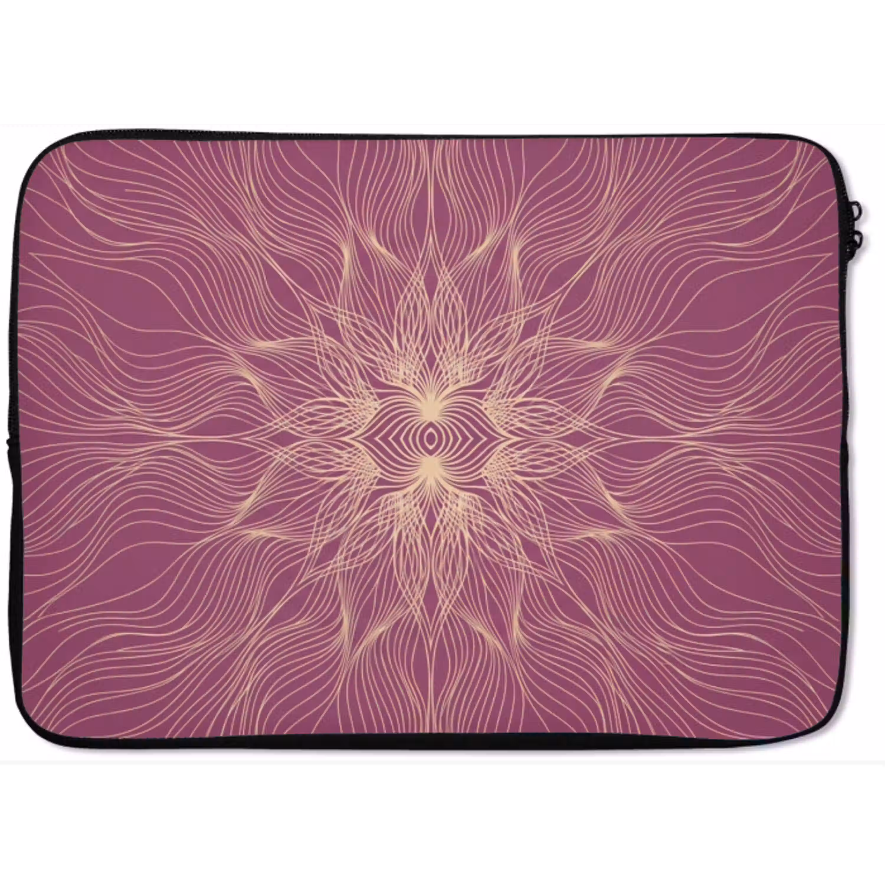 Lijnen - Patroon - Abstract laptophoes neopreen klein -zkaufland3dotto