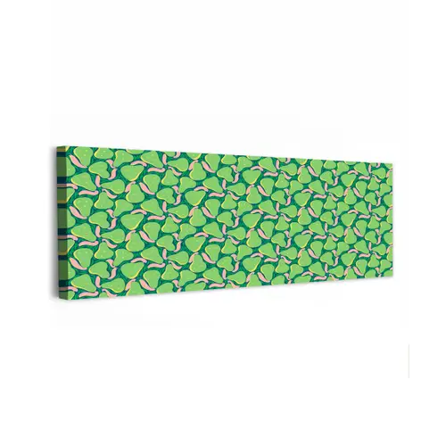 Peren - Groen - Roze canvas 2cm klein 828 -z3d