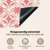 Roze - Bloemenmotief - Wit - Modern Inductie beschemer met haakjes klein 777 -ky-onderkant-nl