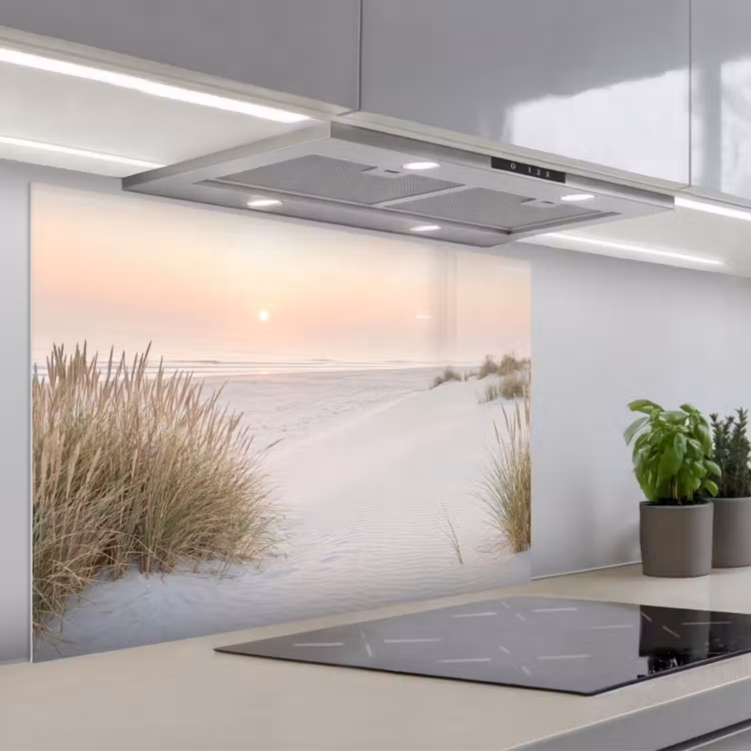 Spritzschutz Küche - Horizont - Dünenlandschaft - Sand