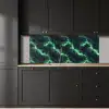 Groen - Bliksem - Storm keuken achterwand 2 middel 871 -sfeer1
