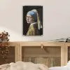 Meisje met de parel - Johannes Vermeer - Bril plexiglas 5mm klein -sfeer4